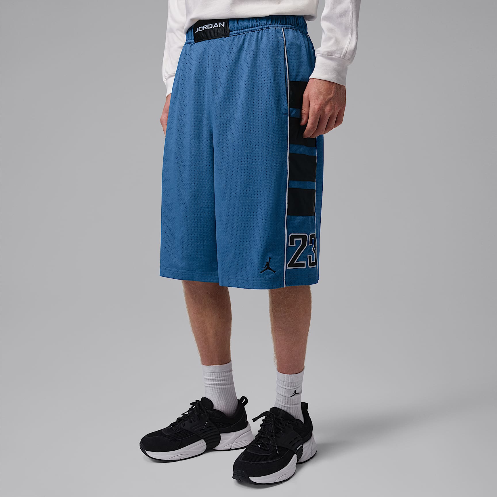Jordan Brooklyn Men's Mesh Cat Scratch Shorts. Nike LU